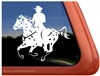 Custom Leopard Appaloosa Horse Trailer Window Decal