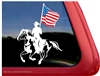 American Paint Drill Horse Window Decal