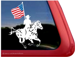 Appaloosa Drill Team Window Decal