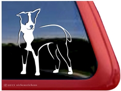 Custom McNab Dog Car Truck RV Window Decal Sticker