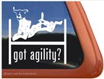 German Shorthaired Pointer Agility Window Decal