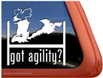 Springer Spaniel Agility Dog Window Decal