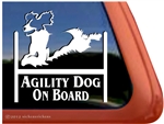 Springer Spaniel Agility Dog Window Decal