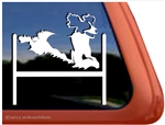 Springer Spaniel Agility Dog Window Decal