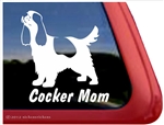 Cocker Spaniel Window Decal