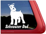 Schnauzer Window Decal