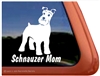 Schnauzer Window Decal