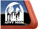 Appaloosa Mare & Foal Window Decal