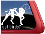 German Shorthaired Pointer Window Decal