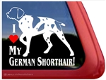 German Shorthaired Pointer Window Decal