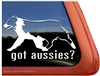 Australian Shepherd Window Decal