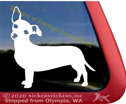 Custom Chiweenie Dog iPad Car Truck RV Window Decal Sticker