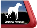 Scottish Deerhound Window Decal