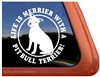 Pit Bull Terrier Window Decal