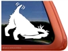 Custom Earthdog Terrier Dog Window Decal