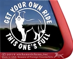 Border Collie Car Truck RV Window Decal Sticker