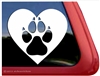 Paw Print Window Decal