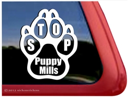 Paw Print Window Decal