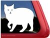 Custom Manx Cat Car Truck RV Window Decal Sticker