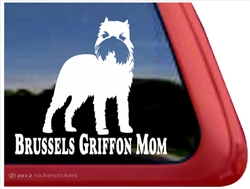 Brussels Griffon Window Decal