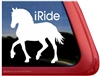 Welsh Cob Horse Trailer Window Decal