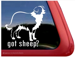 English Shepherd Window Decal
