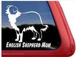 English Shepherd Window Decal