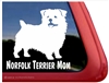 Norfolk Terrier Window Decal