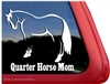 Quarter Horse Trailer Window Decal