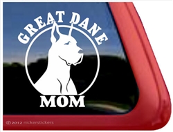 Great Dane Window Decal