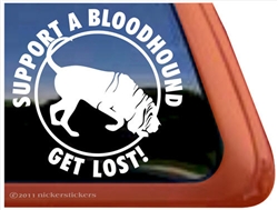 Bloodhound Window Decal