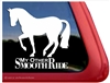 Dressage Piaffe Horse Trailer Window Decal