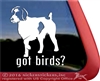 German Wirehair Pointer Window Decal