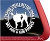 German Wirehair Pointer Window Decal