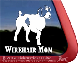 German Wirehair Pointer Window Decal