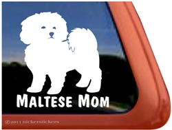 Maltese Window Decal