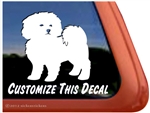 Maltese Window Decal