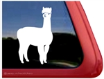 Huacaya Alpaca Window Decal