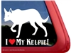 Australian Kelpie Window Decal