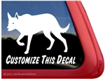 Custom Australian Kelpie Dog Car Truck RV Window Decal Sticker