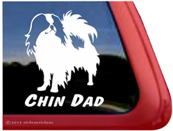 Japanese Chin Window Decal