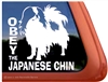 Japanese Chin Window Decal