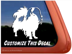 Japanese Chin Window Decal