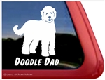 Goldendoodle Window Decal