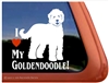 Goldendoodle Window Decal