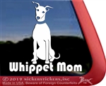 Whippet Window Decal