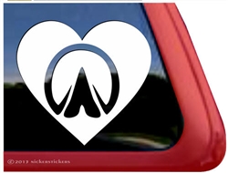 Custom Horse Hoof Horse Trailer Car Truck RV Window Decal Sticker