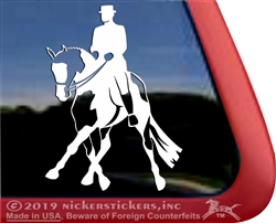 Custom APHA Dressage Horse Side Pass Vinyl iPad Car Truck RV Window Decal Sticker