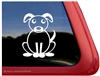 Stick Dog Window Decal