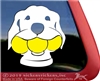 Custom Retriever Dog Window Decal